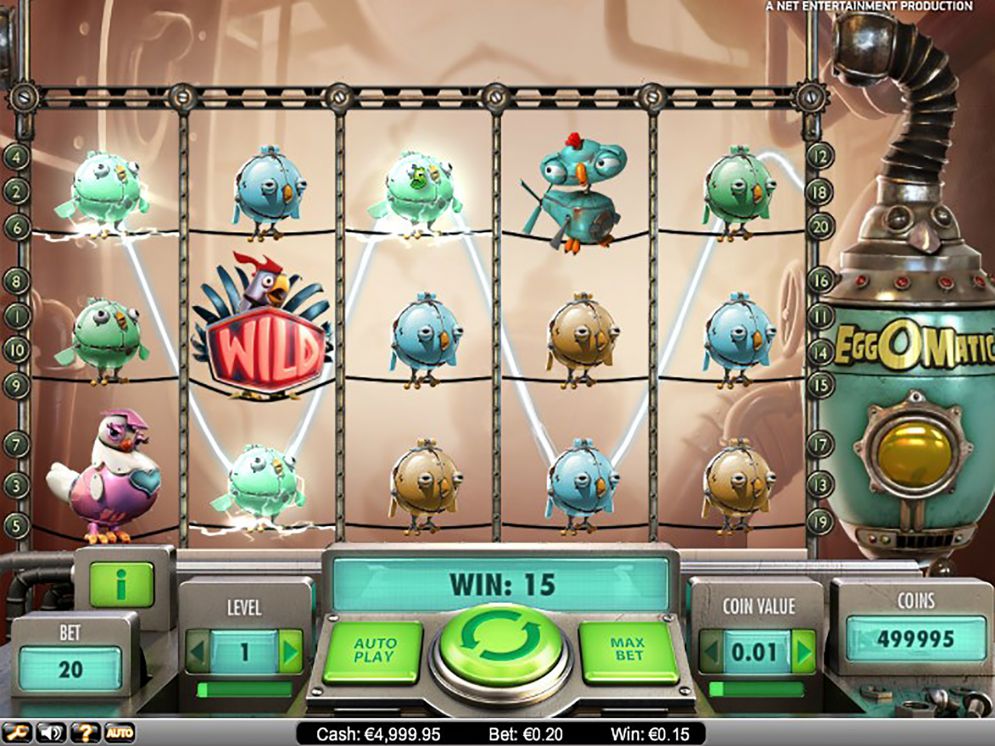 EggOmatic slot bonus